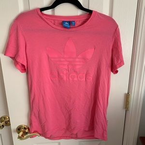 Pink Adidas T Shirt